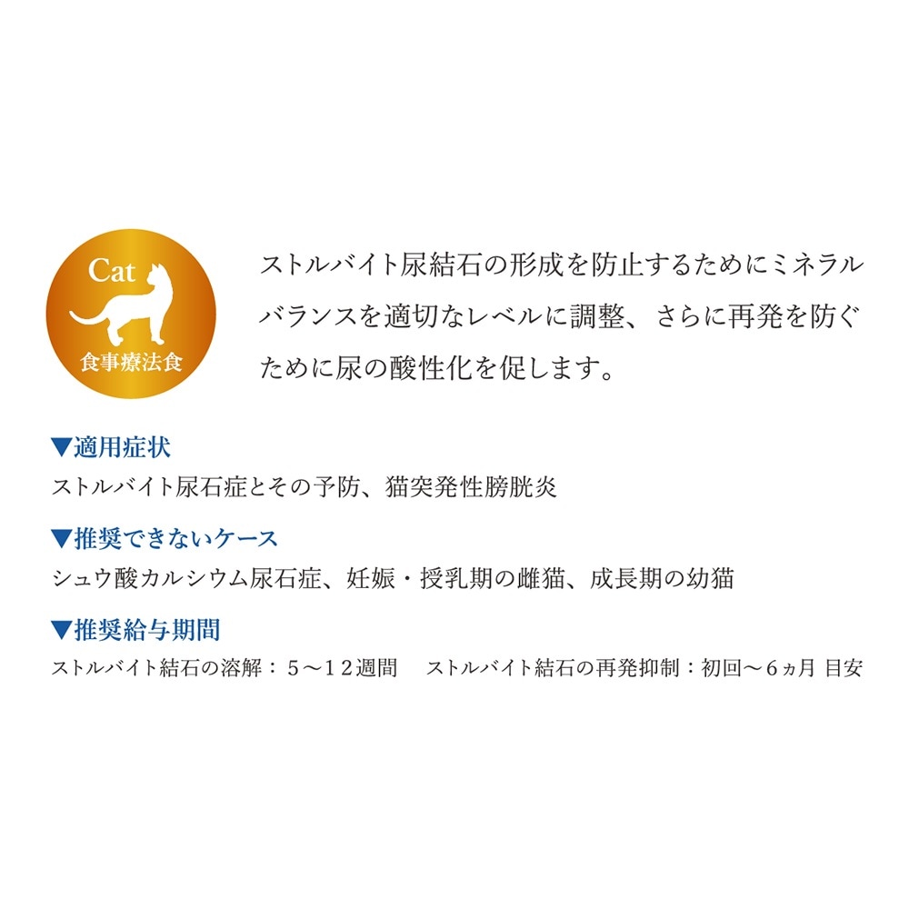 MONGE VetSolution ベッツソリューション 尿中ストルバイトサポート