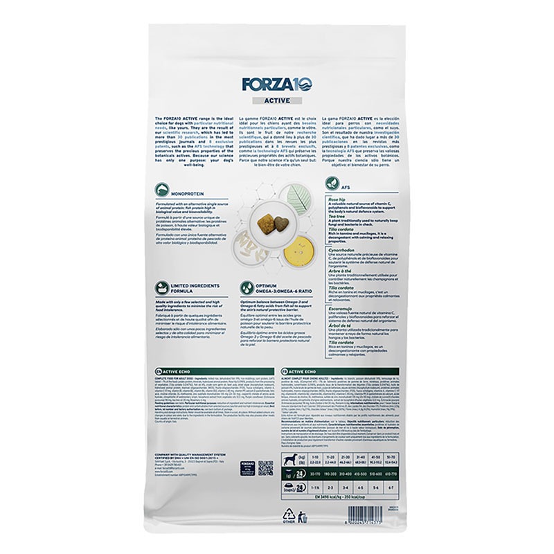 �ե���ĥ�10 Forza10 ACTIVE �����������ƥ��� �ߥǥ����� ���� ������ �η򹯰ݻ� ������ ��γ 4kg (�����ɥå�)[������]