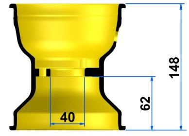 TECNOマグネシウムホィール リア<ノーマルタイプ>