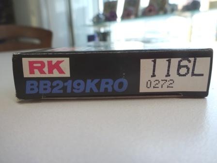 RK BB219KRO 219Oリングチェーン 116L