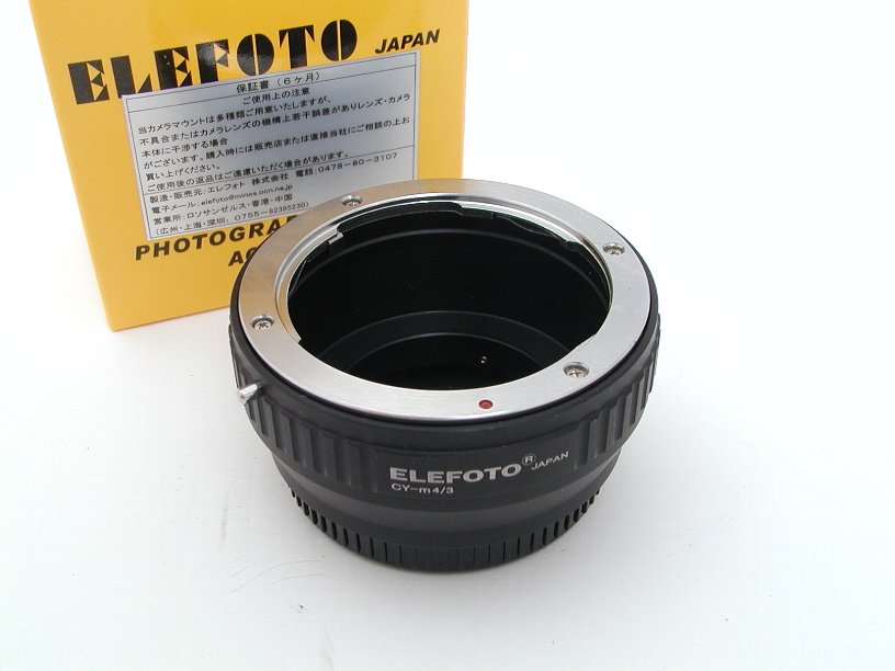 E L E F O T Oマウントアダプターヤシカコンタックス E L E F O T Oマウントアダプターヤシカコンタックス ヤシカ