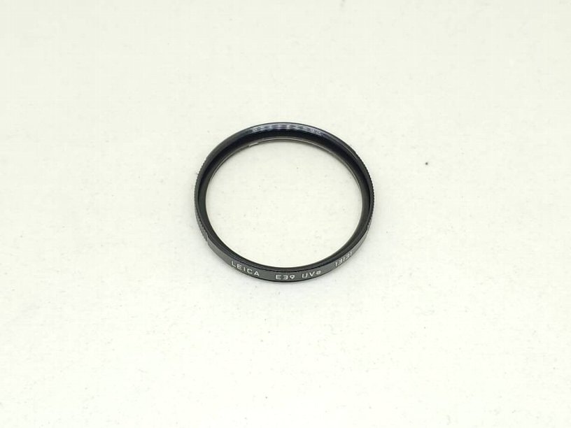 【中古品】ライカ E39 UVa13131レンズフィルター 【LEITZロゴ】 中古品】ライカ E39 UVa13131レンズフィルター 【LEITZロゴ