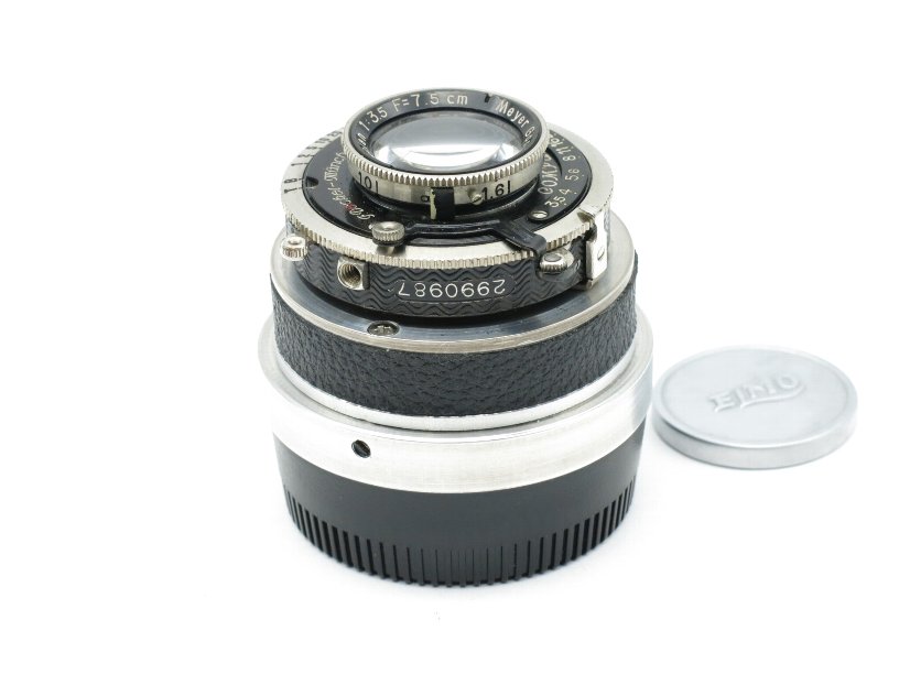 �ᥤ�䡼 �ȥꥪ�ץ��75/F3.5 �˥���F�ޥ���Ȳ�¤