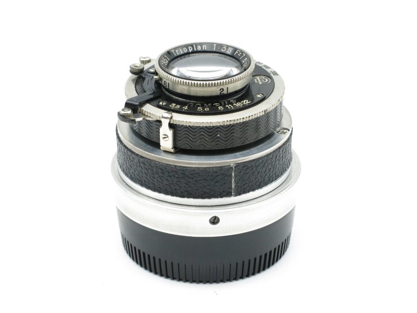 �ᥤ�䡼 �ȥꥪ�ץ��75/F3.5 �˥���F�ޥ���Ȳ�¤