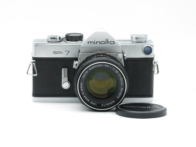 �ߥΥ륿 SR-7+�����ȥ��å�����55/F1.8