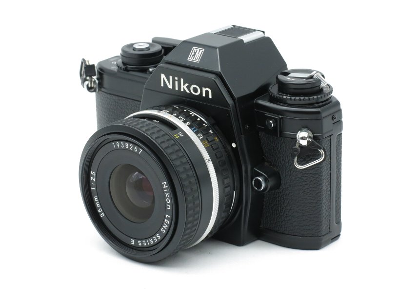 【中古】ニコン EM+シリーズE35/F2.5｜ペンギンカメラ