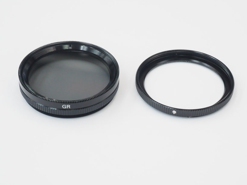 �ꥳ�� GR1s/1v�ѥե��륿�������ץ���+30.5mmPL�ե��륿��
