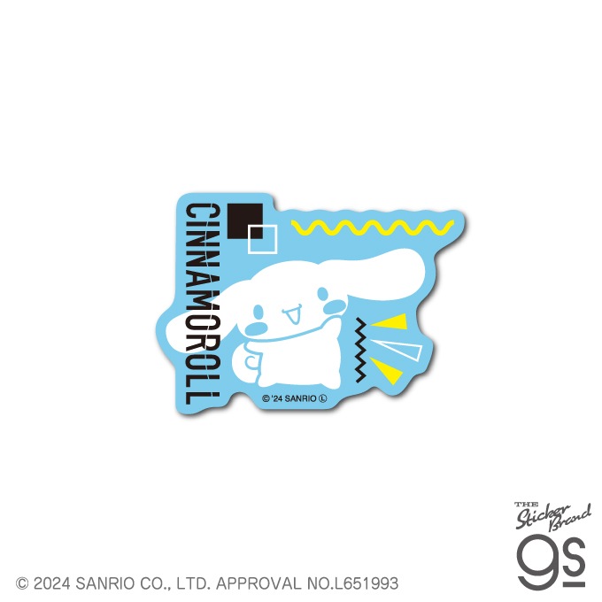 SAN-128 シナモロール Modern ミニステッカー Hi！