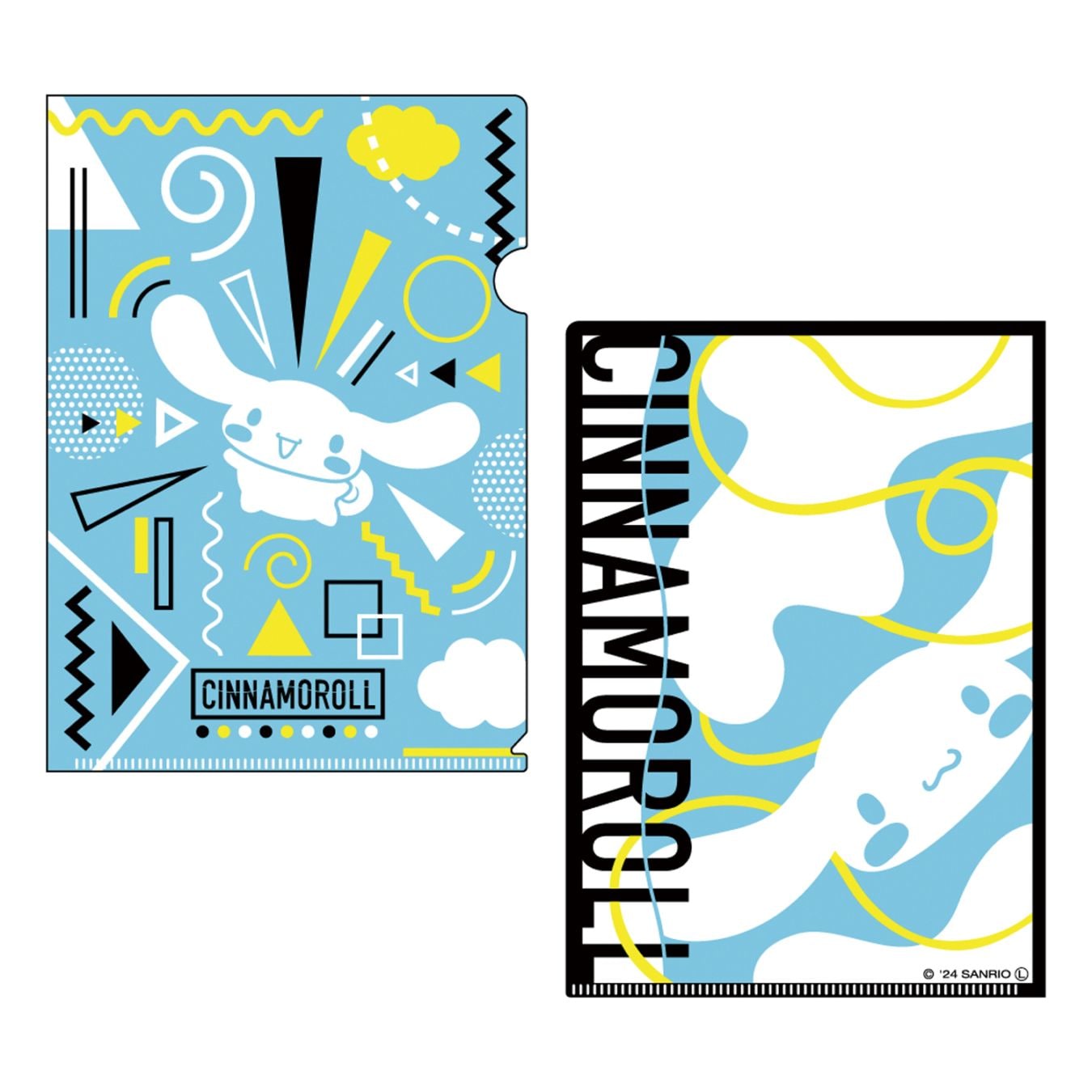 モダン A4クリアファイル