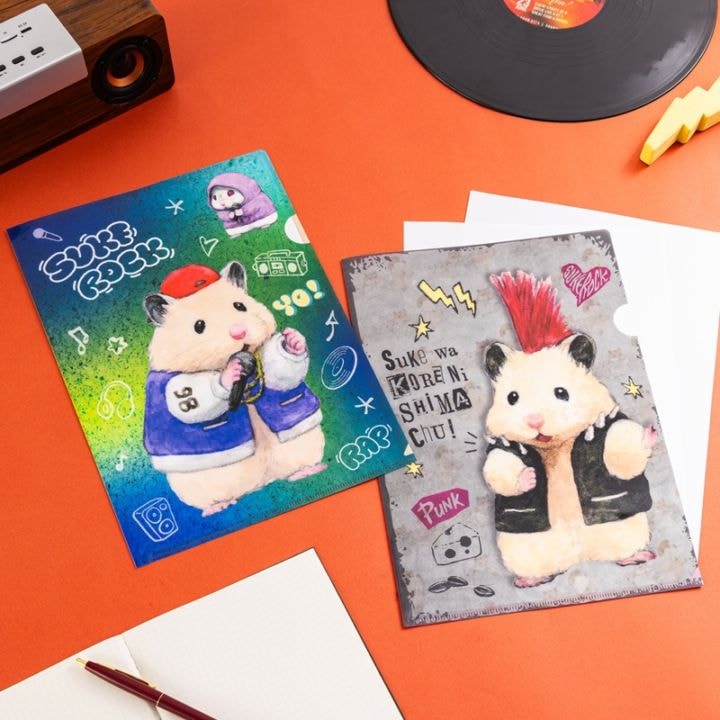 『助六の日常』ちょっぴりワルになりたいでちゅ！　クリアファイル2枚セット