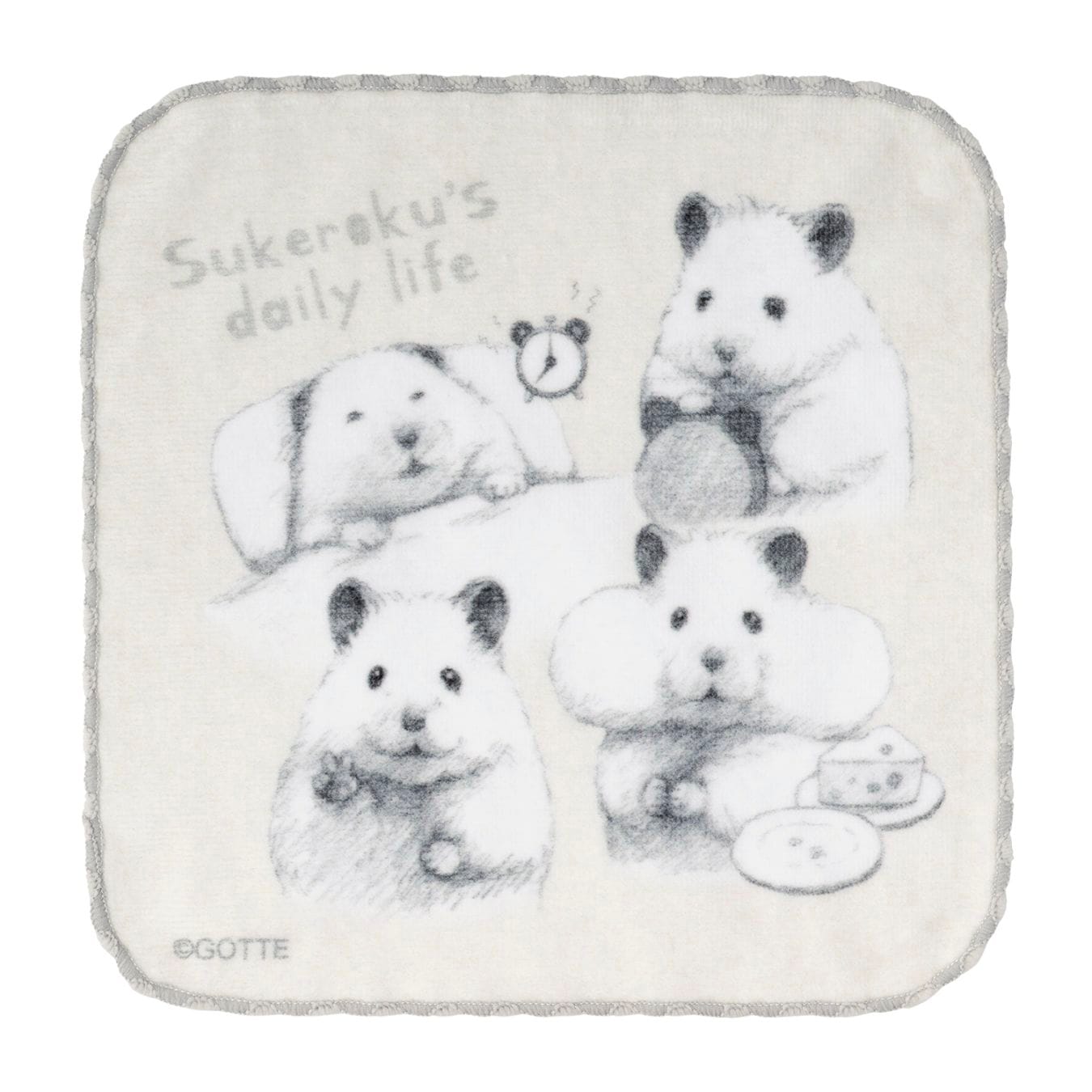 『助六の日常』2色メロウハンドタオル　いろんな助六