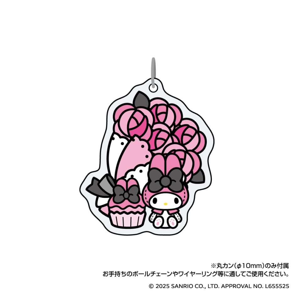 マイメロディ＆クロミ』MY MELODY♡KUROMI anniversary party パーツ