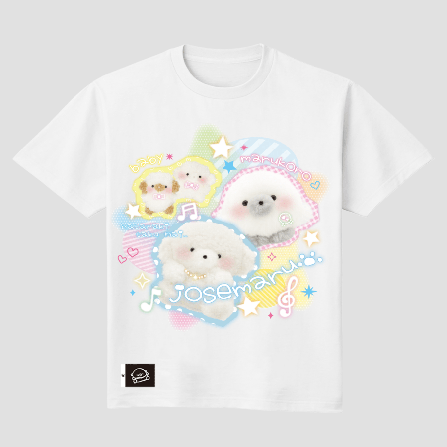 じょせまるたち　らぶり ぷりて てぃしゃつ【受注/2026年6月中旬以降発送予定/到着日時指定不可】