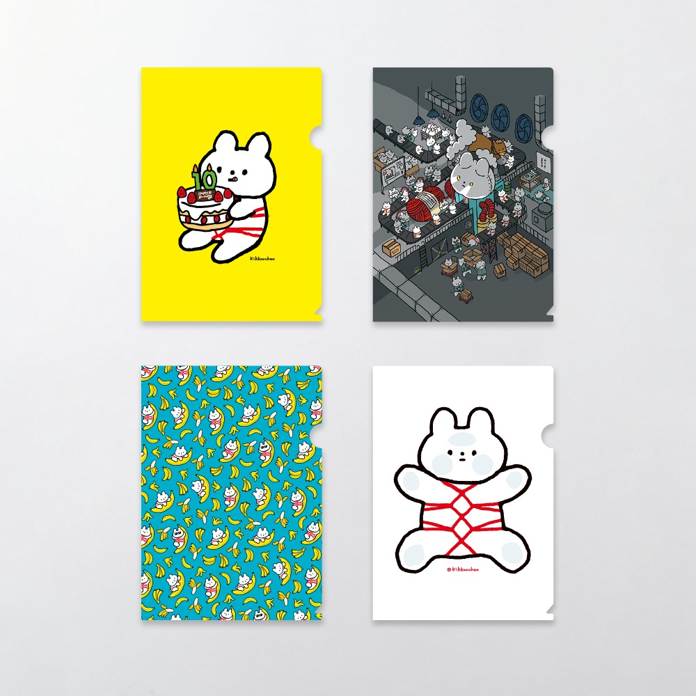 受注 22年8月上旬より順次発送 日時指定不可 きっこうちゃん クリアファイル Artist Penguin Souvenir