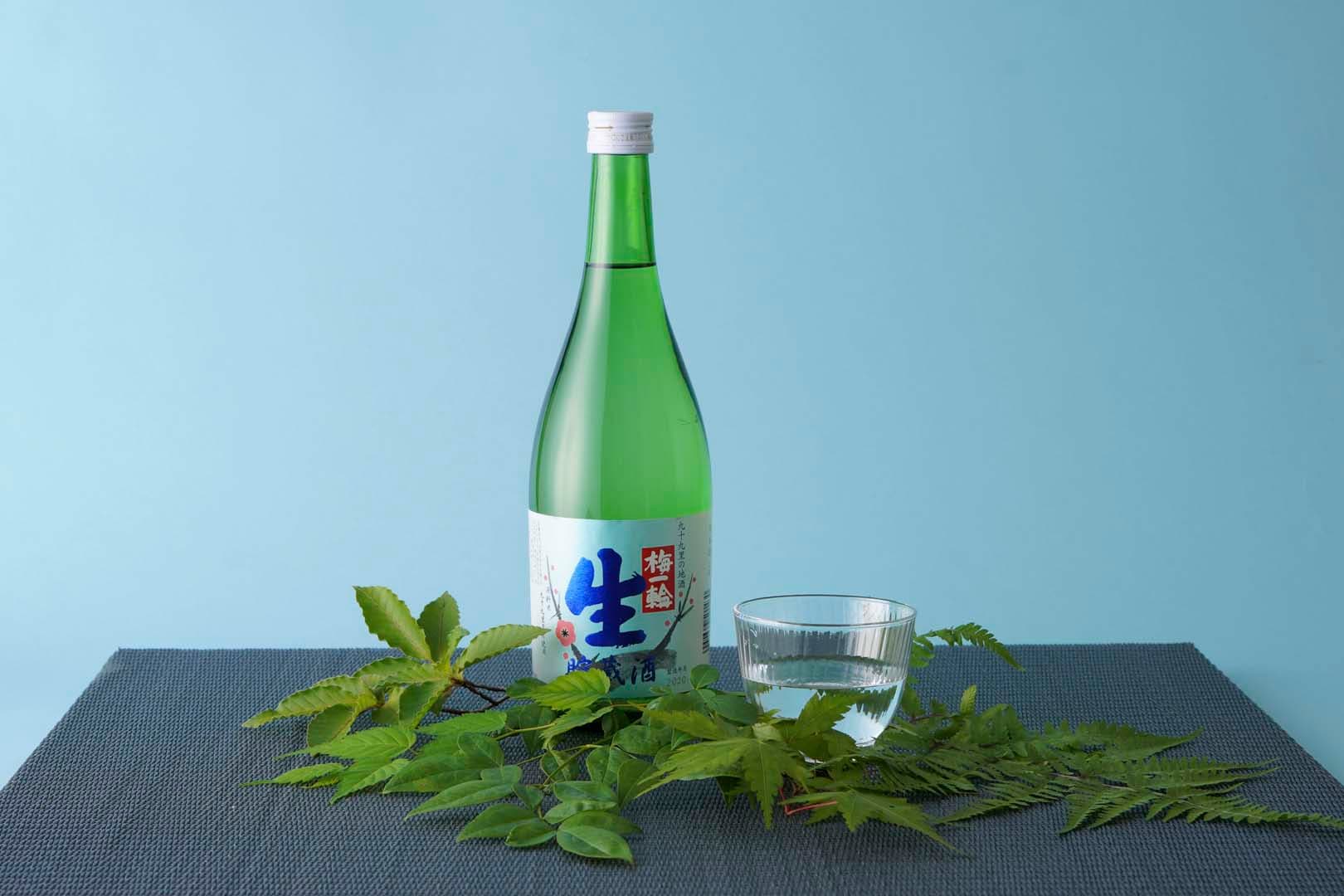 【梅一輪酒造】梅一輪　生貯蔵酒　1800ml