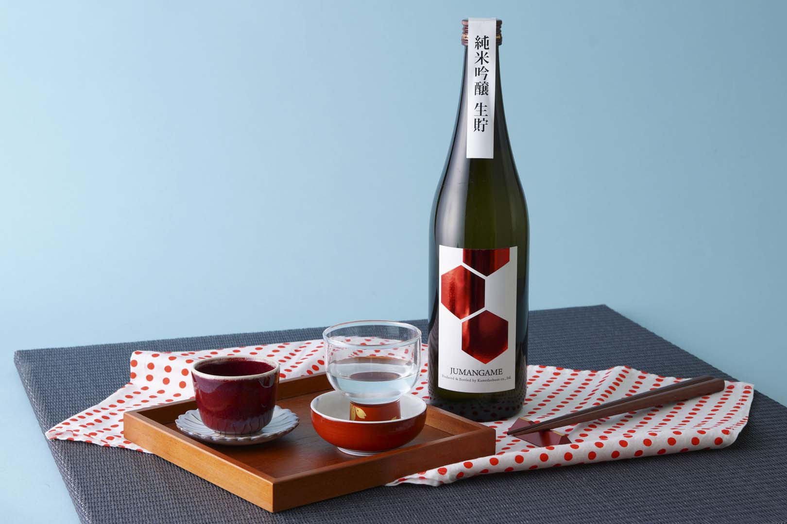 【亀田酒造】亀甲シリーズ 純米吟醸生貯蔵酒
