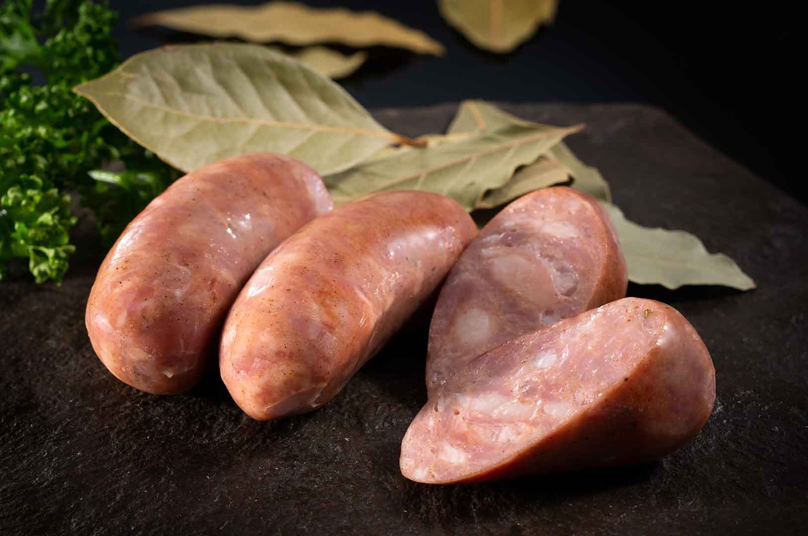 【シェフミートチグサ】千葉県産氷温Ⓡ熟成超粗挽ソーセージ　香草ミックスタイプ