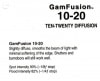 GamFusion - 10-20 Diffusion