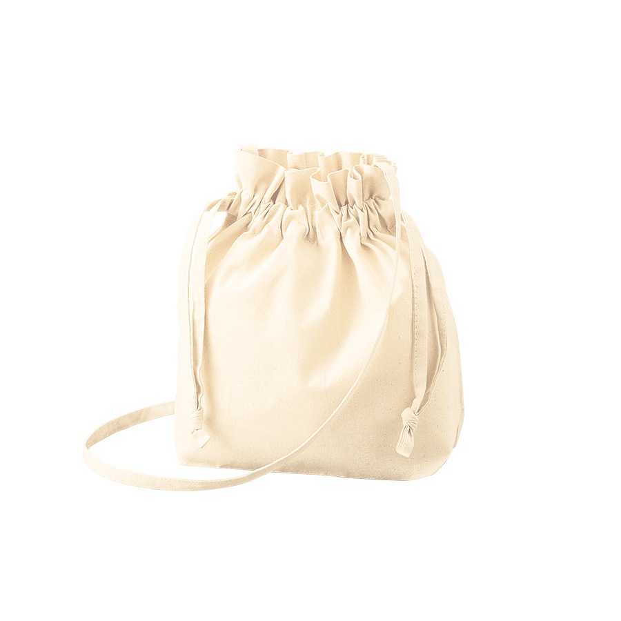 バッグ bag フェアトレード コットン ポーチ 巾着 ショルダーバッグ ナチュラル ブラック ペット プリント 動物  ppl-tr-1300 写真 プレゼント うちの子