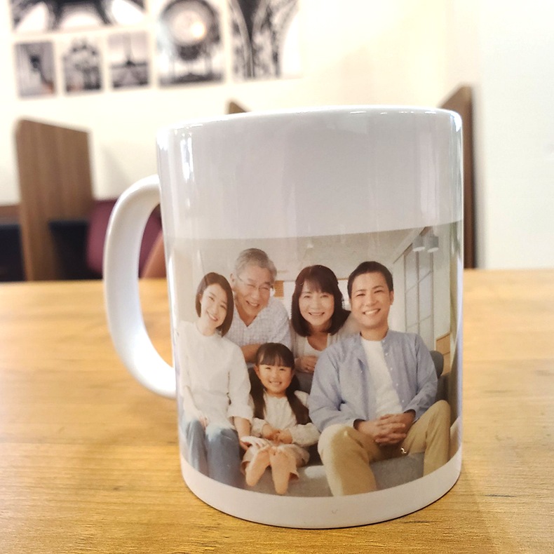 写真入り マグカップ オーダー 330ml 11oz 11オンス 写真プリント 名