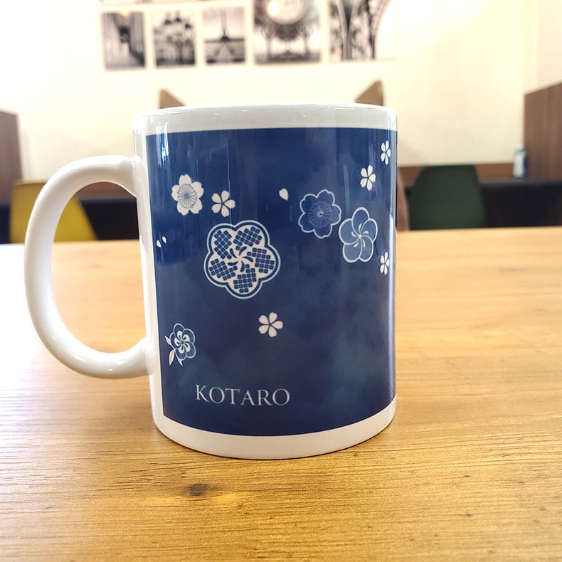 ラス1☆クリスマス・ライトアップのフォートナム本店マグ～カップの底