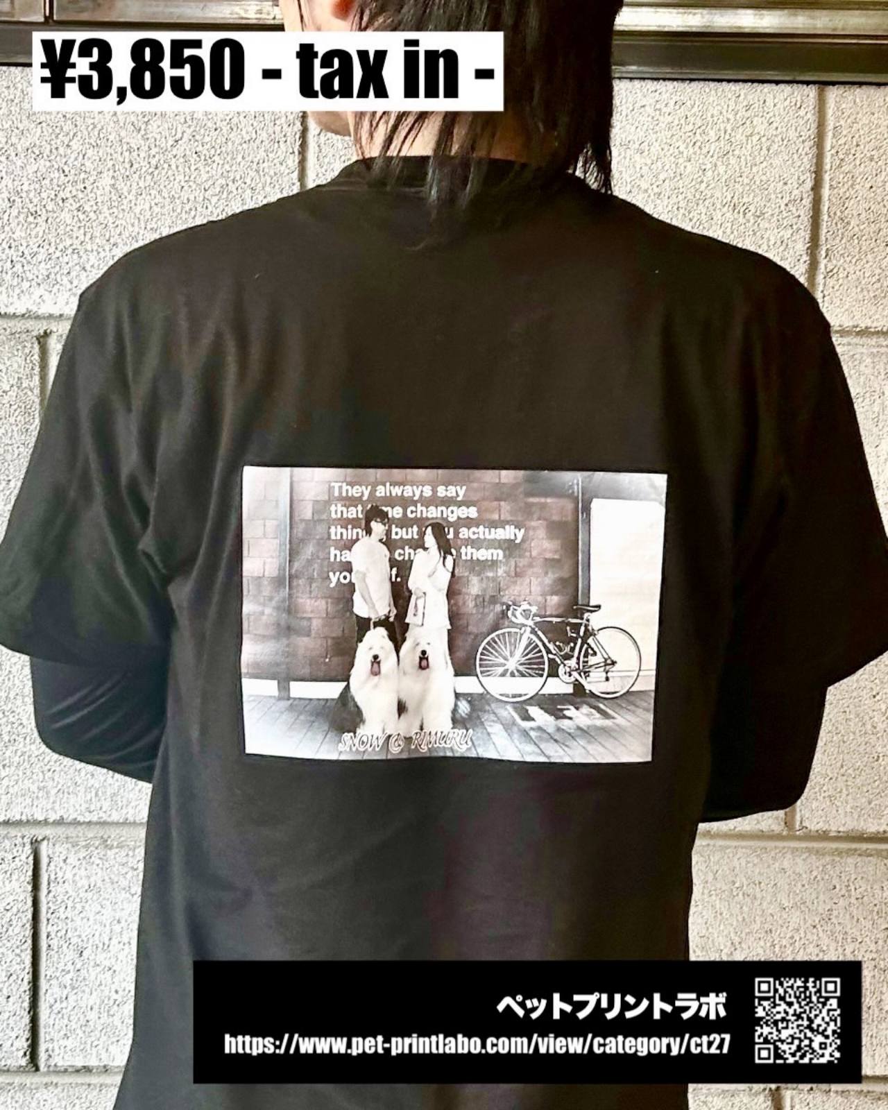 SNOW&RIMURU 限定オリジナル Tシャツ no.4