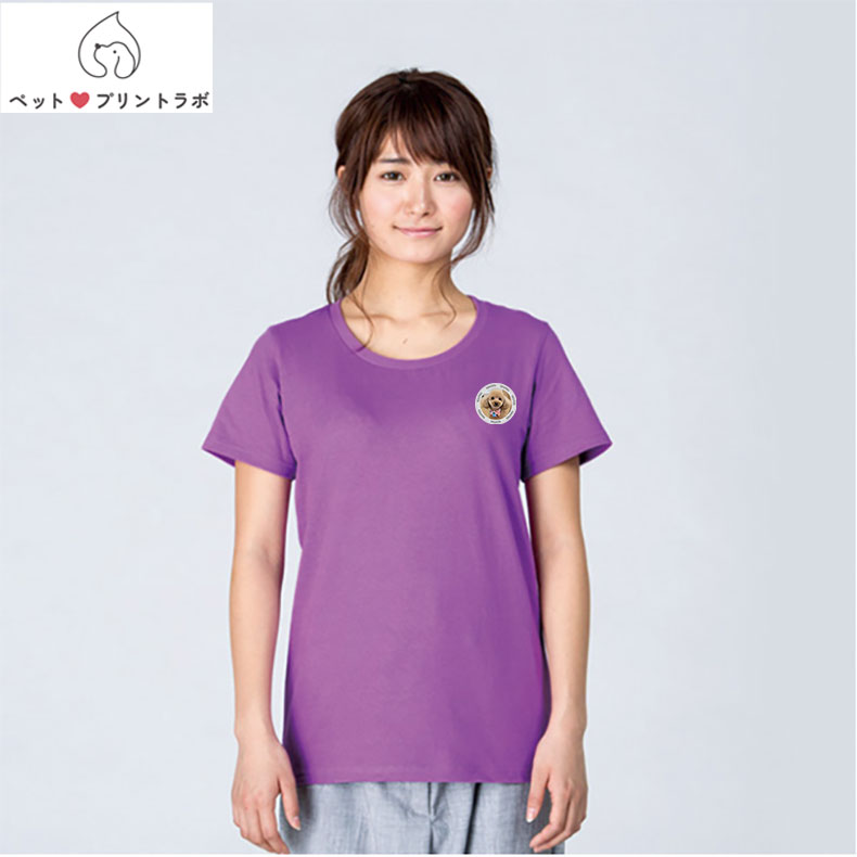 ペットプリントラボ オリジナル Tシャツ シャツ ペット 犬 猫 ネコ 子供 赤ちゃん メンズ キッズ レディース 半袖 無地 ロゴ ゆったり カジュアル