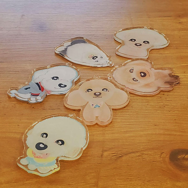 3個目無料 マイペット アクリルスタンド 15cm オリジナル イラスト