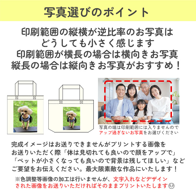 ペットプリントラボ オーダーメイド バッグ 厚手 コットン ミニ サコッシュ ショルダーバッグ お散歩 ペット 犬 猫 家族 こども 父の日 母の日 プレゼント