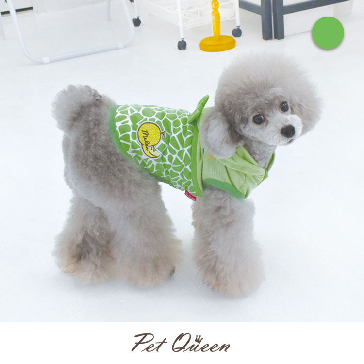 21年春夏新商品 おさんぽメロン Brand Petqueen 犬服などペット服とペット用品の販売ペットクイーン