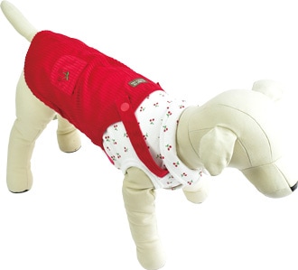 2025年秋冬新商品】さくらんぼワンピ | BRAND,PetQueen | 犬服など