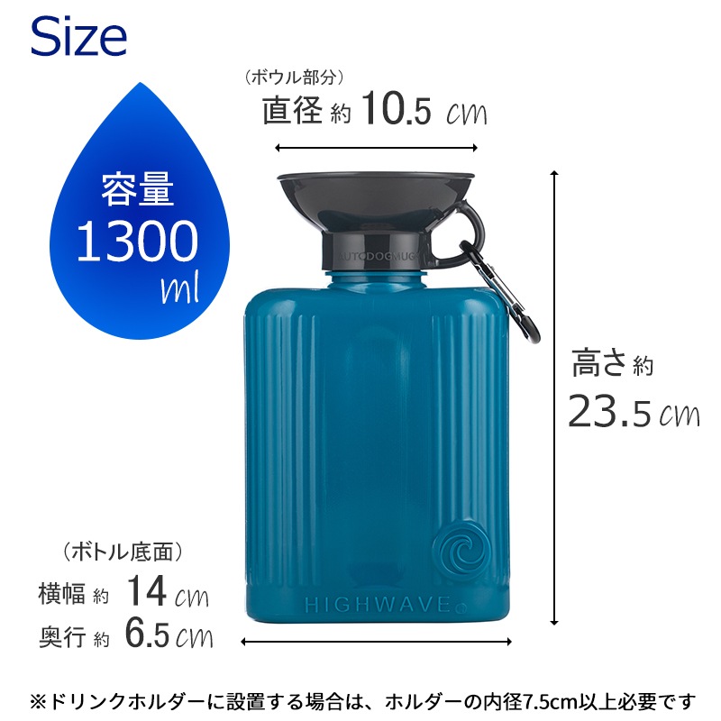 �ڥå� �� ���� AUTO DOG MUG �����ȥɥå� �ޥ� 1300ml ���ܥȥ� �� ���η� �����������ܥȥ� �� ���� ��� �����⥰�å�