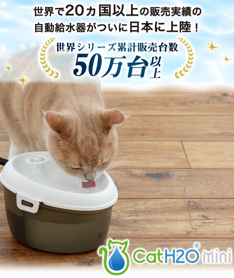 7/11 10:00ޤ 20OFF SALEۥڥå ư ǭ  ߴ  Cat H2O ߥ (1.2L) 륱Ǥ ֥å ư   ߴ  ڥå  ۴ļ 岽ե륿 ǽե륿  ư ư굡 ߴ ߤΤߴ ư α