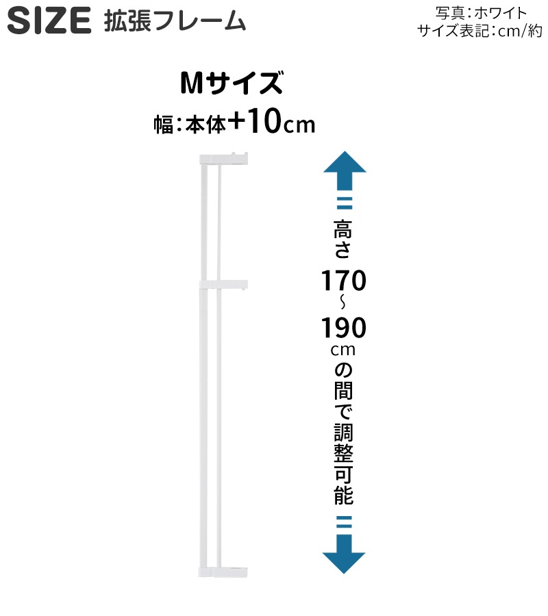 ����������ۤΤܤ��˥�� �Хꥢ�ե꡼ Quick��(�����å�)���ѡ���ĥ�ե졼���M�� ������+10cm