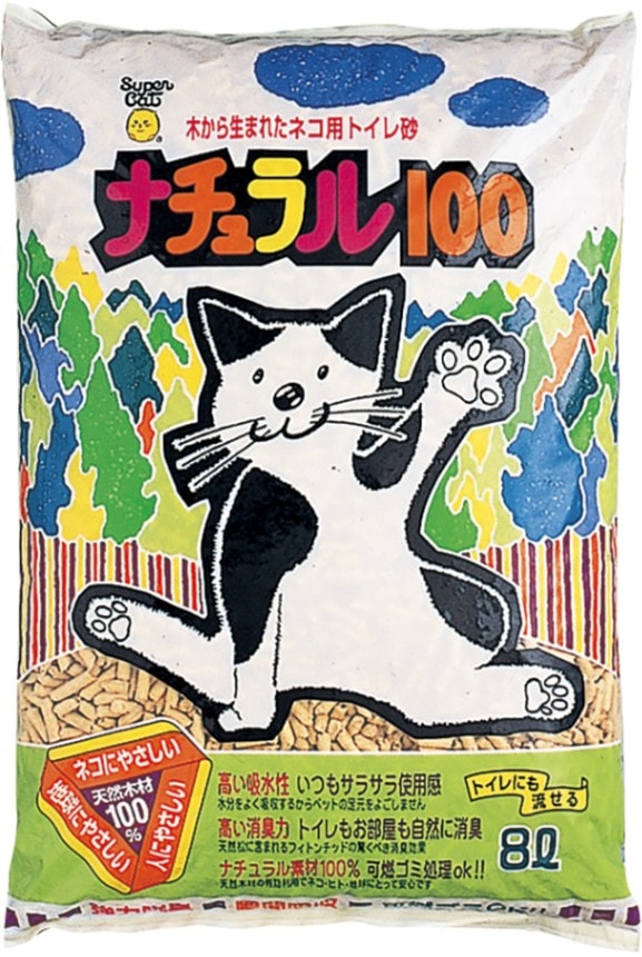 スーパーキャット　ナチュラル　１００　　８L