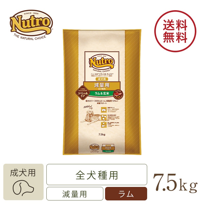 ナチュラル チョイス 減量用　全犬種用　成犬用　ラム＆玄米
