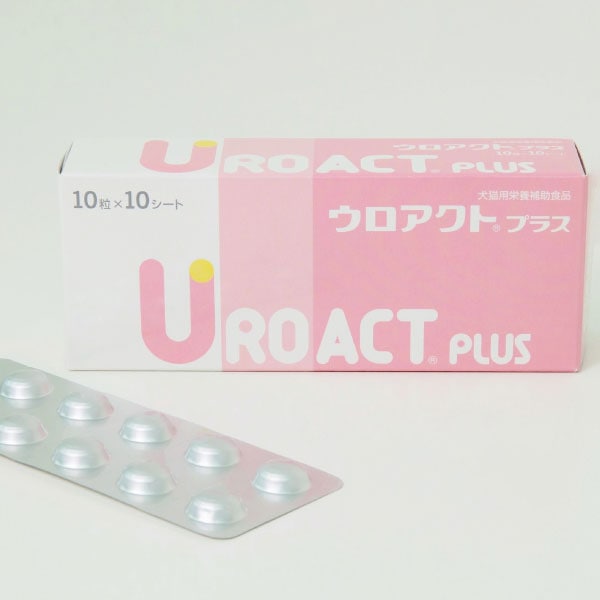 犬猫用栄養補助食品 ウロアクトプラス 10粒×10シート (100粒入) ペット