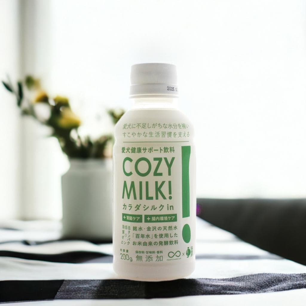 COZY MILK コージーミルク カラダシルクin 200ml ペット用甘酒 飲料