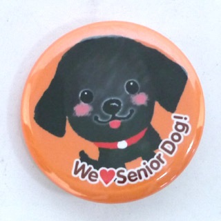 ペットベリー】オリジナル缶バッジ ラブラドール・レトリバー | 犬用品