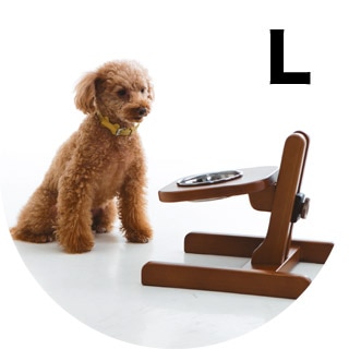 OneAid】食器スタンド L | 犬用品,介護用品 | 老犬向け介護用品