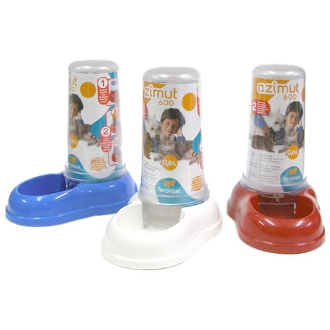 フード ウォーターディスペンサー Azimut６００ 水入れ エサ入れ 食器 プラスチック 小動物 うさぎ モルモット フェレット Ferplast 通販 Petyasan Com Heaven