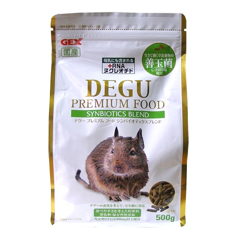 ǥץߥա Хƥ֥ 500g/   ڥå  RNA ӥߥC ̶ DEGU PREMIUM FOOD GEX