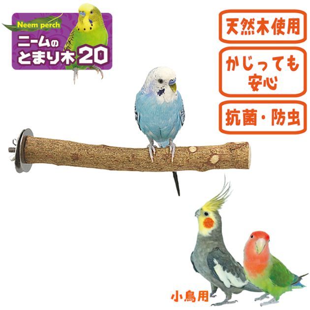 ニームのとまり木20/止まり木 とまり木 小鳥 サンコー SANKO 三晃商会