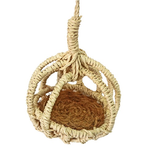 小鳥のゆらゆらハンモック(文鳥用WARA・G付き)/ハウス 隠れ家 小鳥