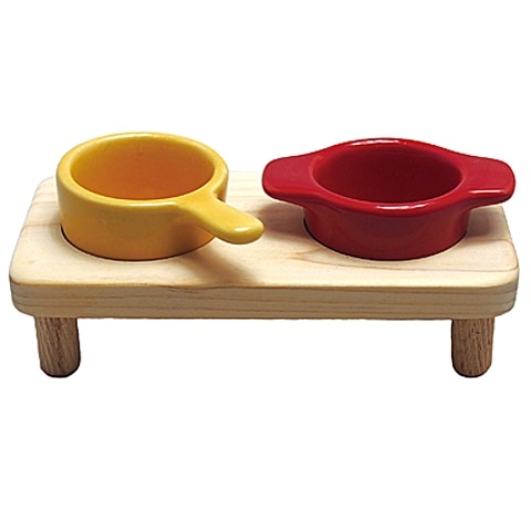 ハムズ キッチン ハムスター用食器＆テーブル/エサ入れ 餌入れ 陶器