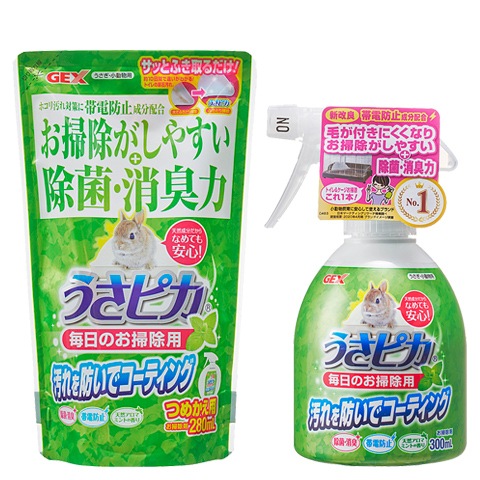 GEX うさピカ 毎日のお掃除ティッシュ ボリュームパック 12個セット Amazon.co.jp: GEX ジェックス トップブリーダーのうさピカ 毎日