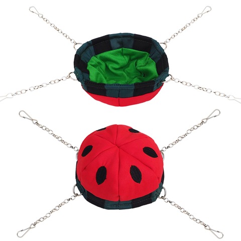 レインボー フルーツボウル/ハウス 寝床 ベッド ハンモック