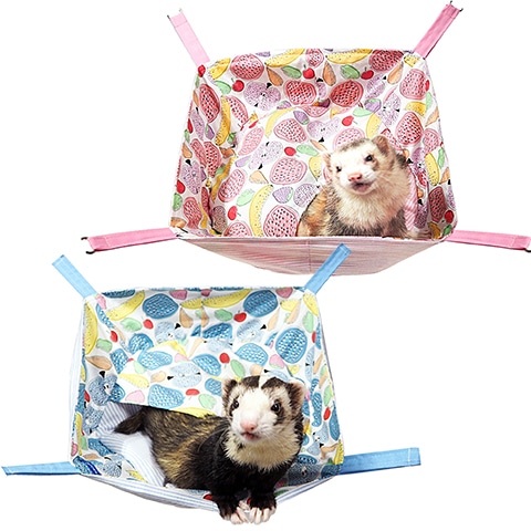 レインボー やまもりフルーツサークル/フェレット ハンモック もぐれる