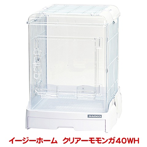 ジェルモカ様③ イージーホーム クリアーモモンガ40WH/ケージ ゲージ