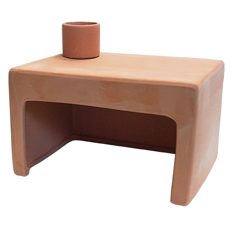 テラシェルターM/隠れ家 ハウス テラコッタ 爬虫類 トカゲ カメ